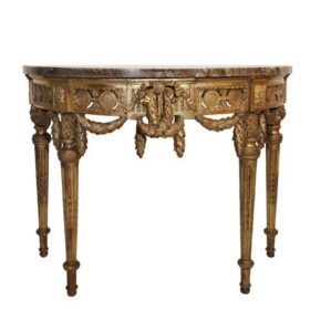 Louis XVI Console met marmeren blad