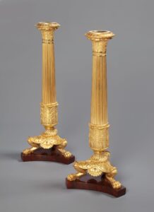 Charles X candlesticks