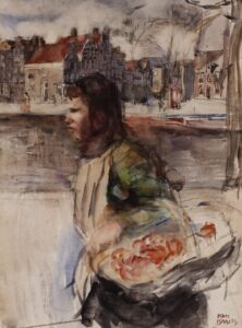 Isaac Israëls – Noordermarkt Amsterdam