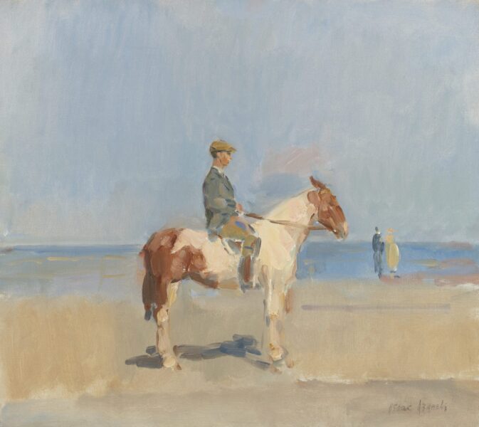 Israels, Isaac – Horseman on the beach of Viareggio