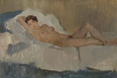 Israels Isaac – reclining nude