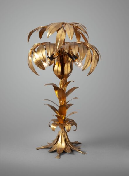 Hans Kogl palm tree table lamp