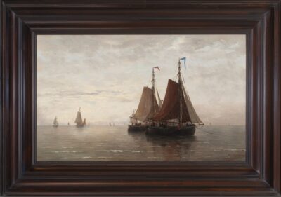 Hendrik Willem Mesdag in lijst