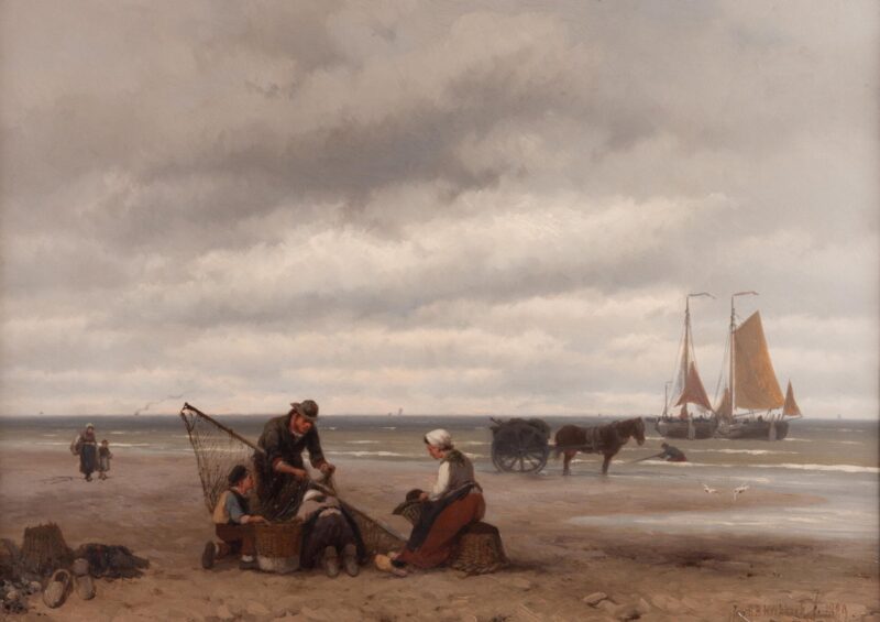 Koekkoek JHB – Beach scene
