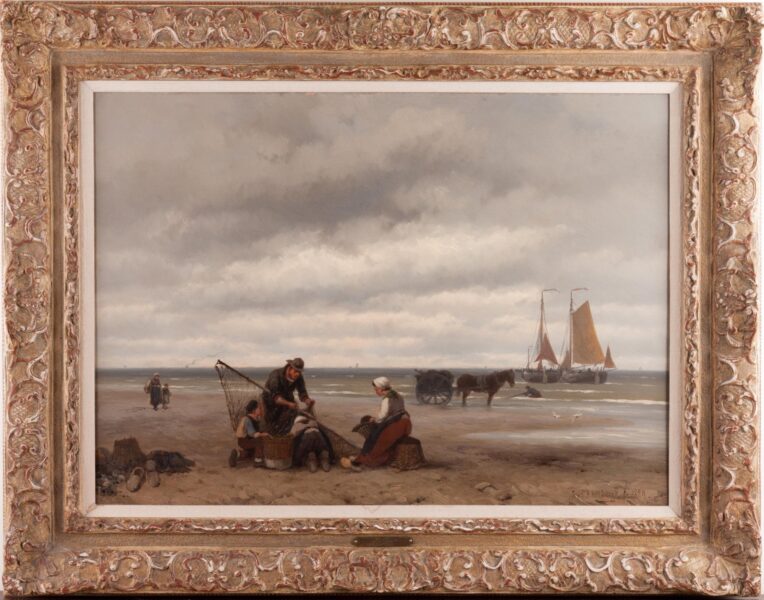 Koekkoek JHB – fishing activities at the beach incl frame