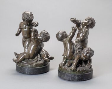 Putti after Clodion