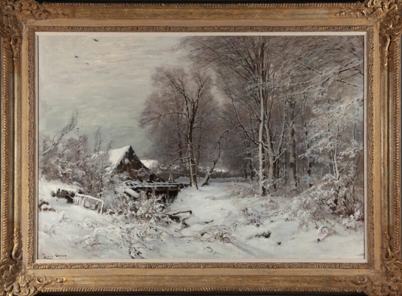 Louis Apol – winter in the forest Louis Apol – winter in the forest