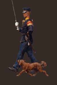 Luijt Thies – with dog