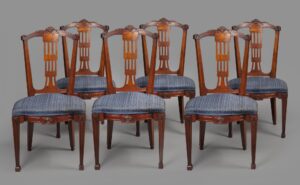 Louis XVI dining chairs