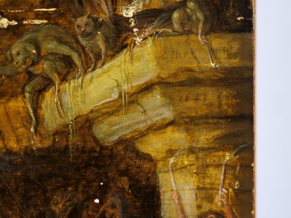 Claes van der Heck - Temptation of Saint Anthony