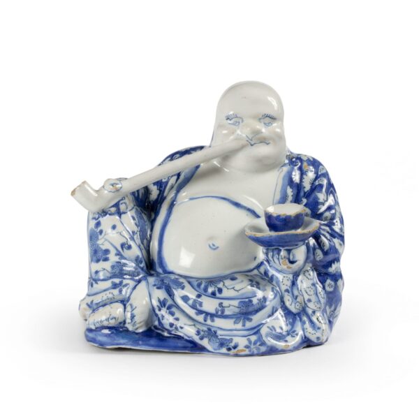 Delftware figure Budai Heshang