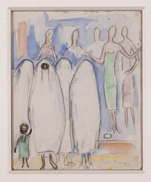 Kees van Dongen - aquarel