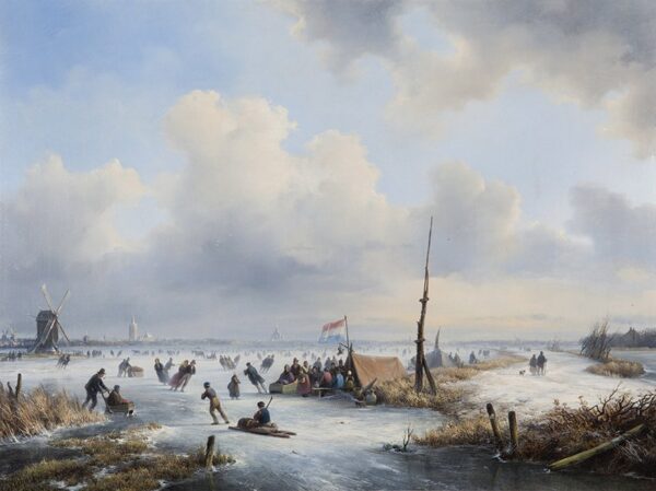 Lodewijk Johannes Kleijn - winter landscape