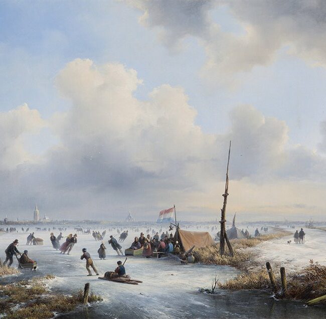 Lodewijk Johannes Kleijn - winter landscape