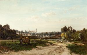 Emile Charles Lambinet - French Landscape