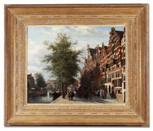 Cornelis Springer - Singel Amsterdam