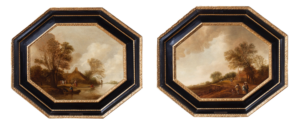 Van Asch - pair of Dutch landscapes