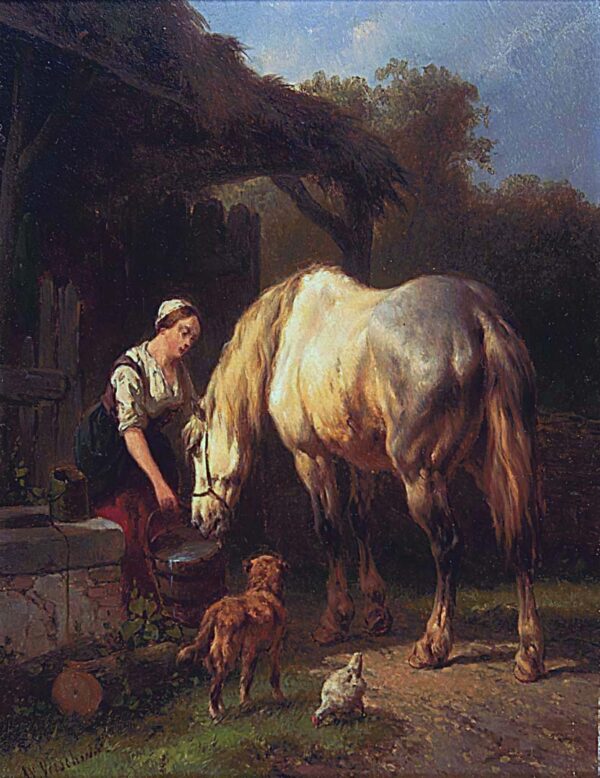 Wouterus Verschuur - Horse
