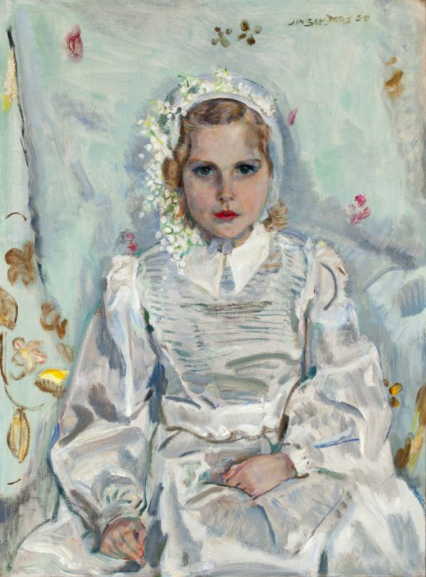 Jan Sluijters - Portrait of Berthilde van Abbe