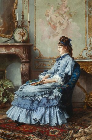 Kaemmerer Frederik Hendrik - Lady in Blue