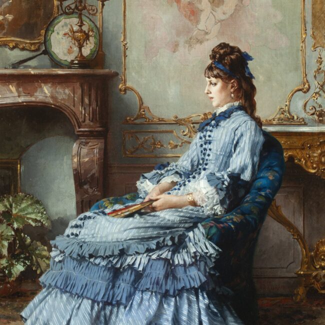 Kaemmerer Frederik Hendrik - Lady in Blue