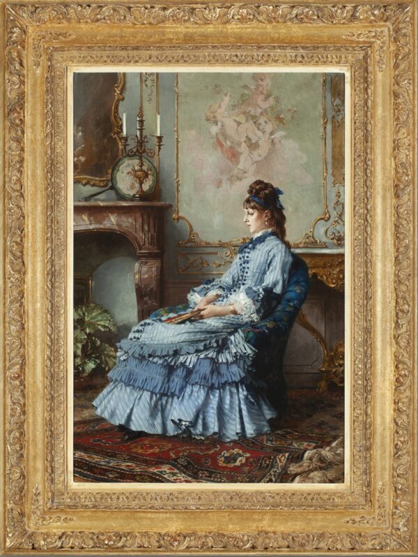 Kaemmerer Frederik Hendrik - Lady in Blue