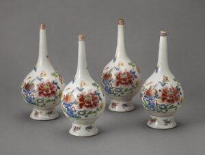 A set of four Chinese famille rose sprinklers China, Qianlong period  (1736-1795)
